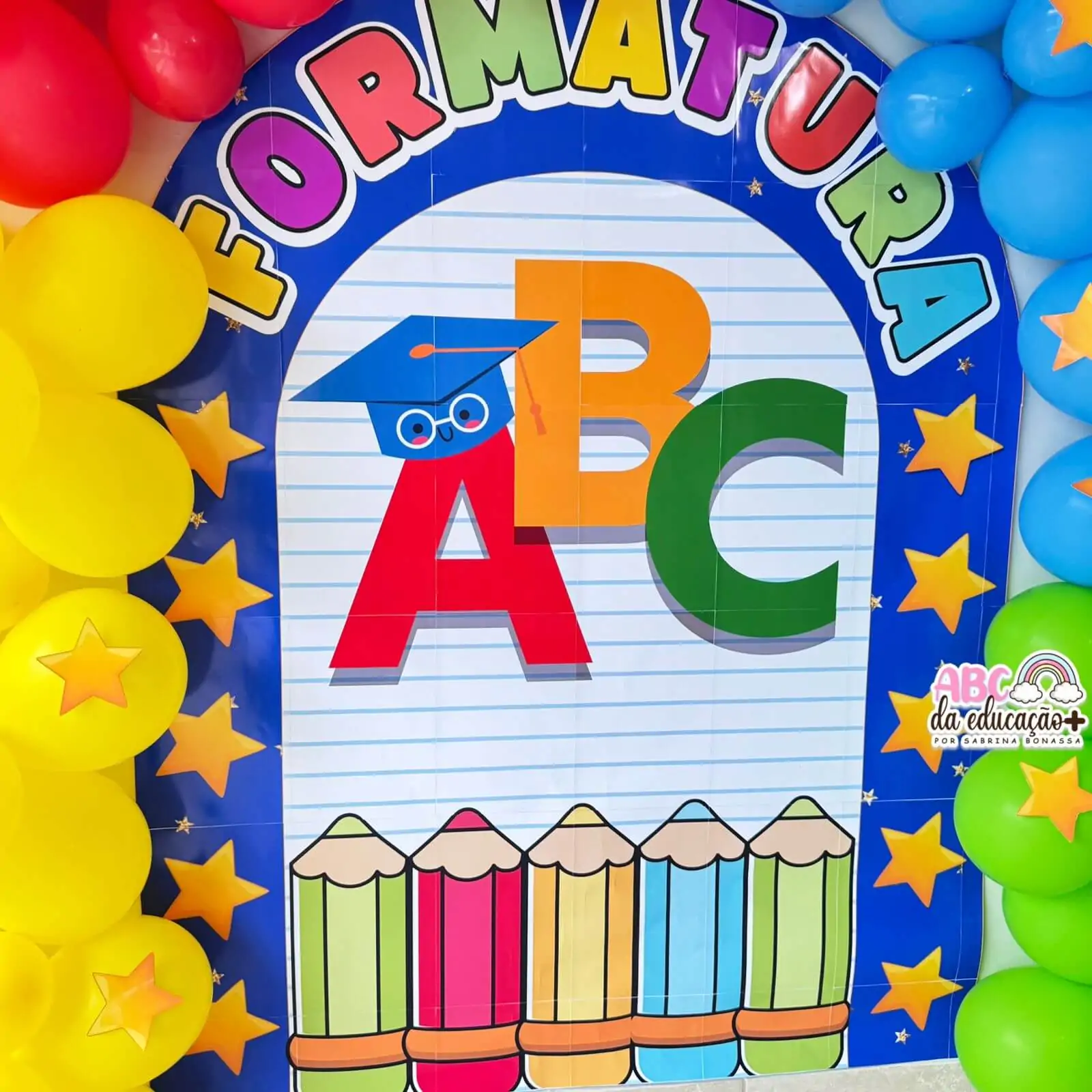 Painel de Formatura ABC – Educação Infantil - Imagem 6