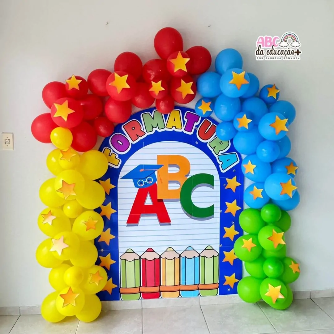 Painel de Formatura ABC – Educação Infantil