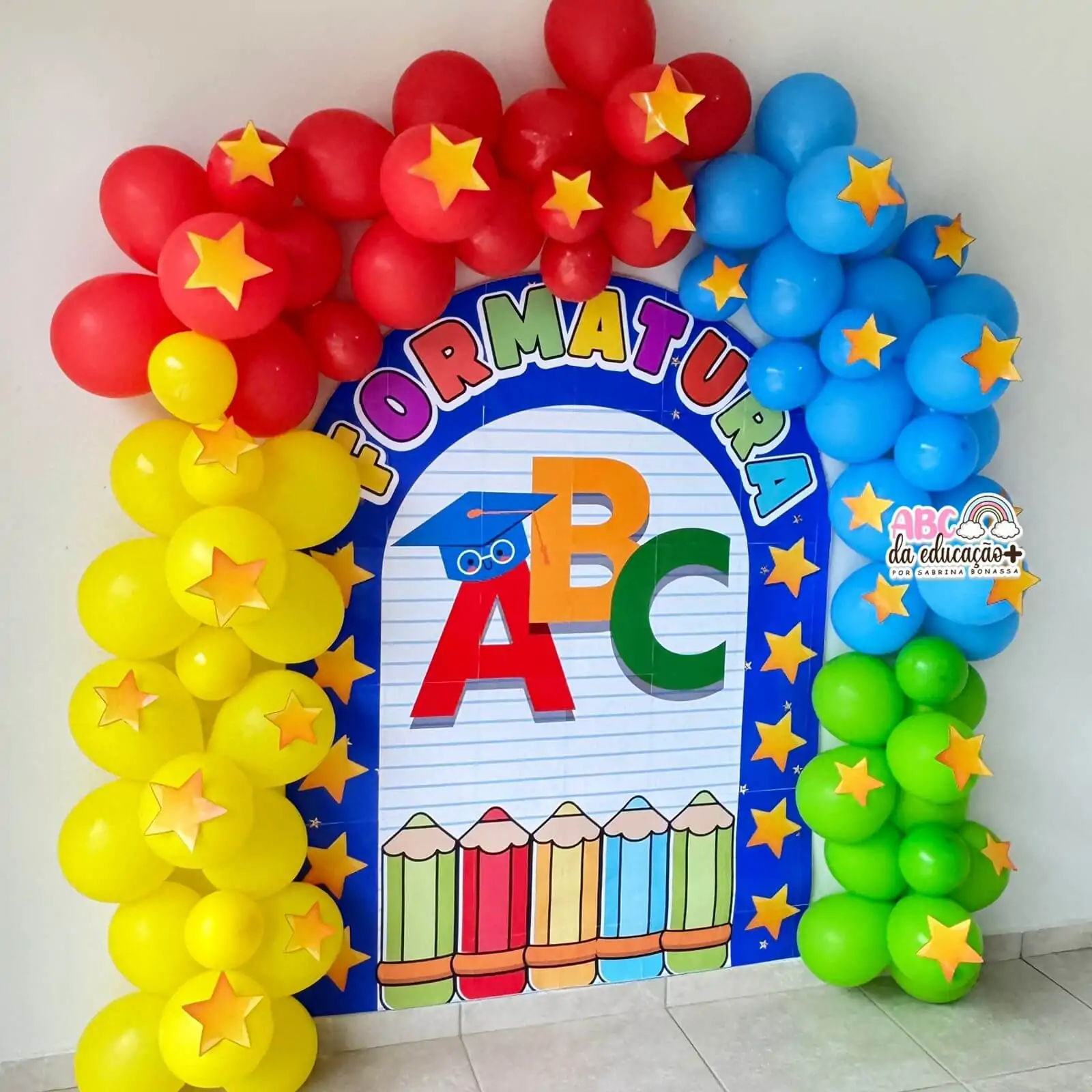 Painel de Formatura ABC – Educação Infantil - Imagem 4