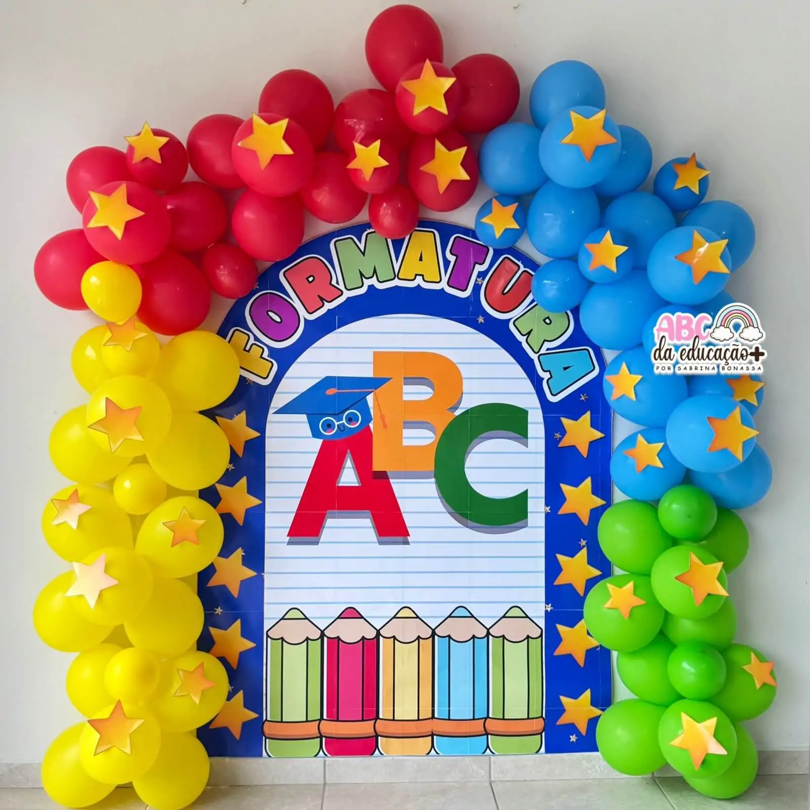 Painel de Formatura ABC – Educação Infantil - Imagem 2