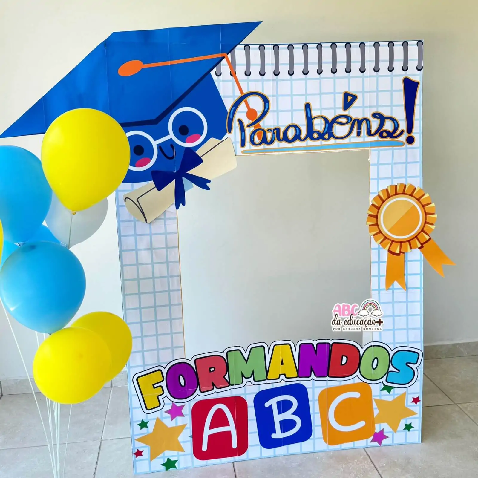 Moldura de Fotos Gigante – Formatura Infantil ABC - Imagem 6