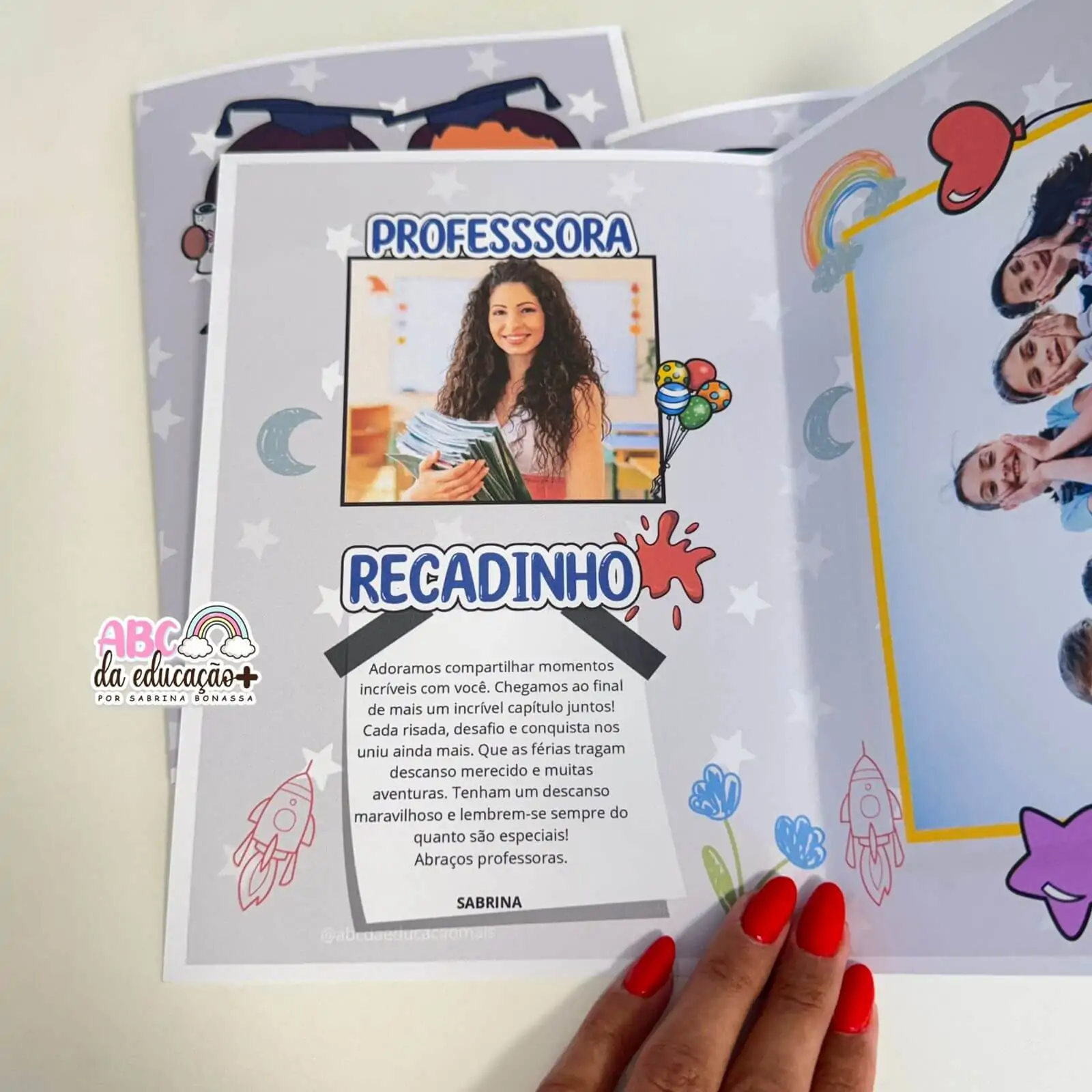 Recordação Escolar de Formatura Editável - Imagem 4