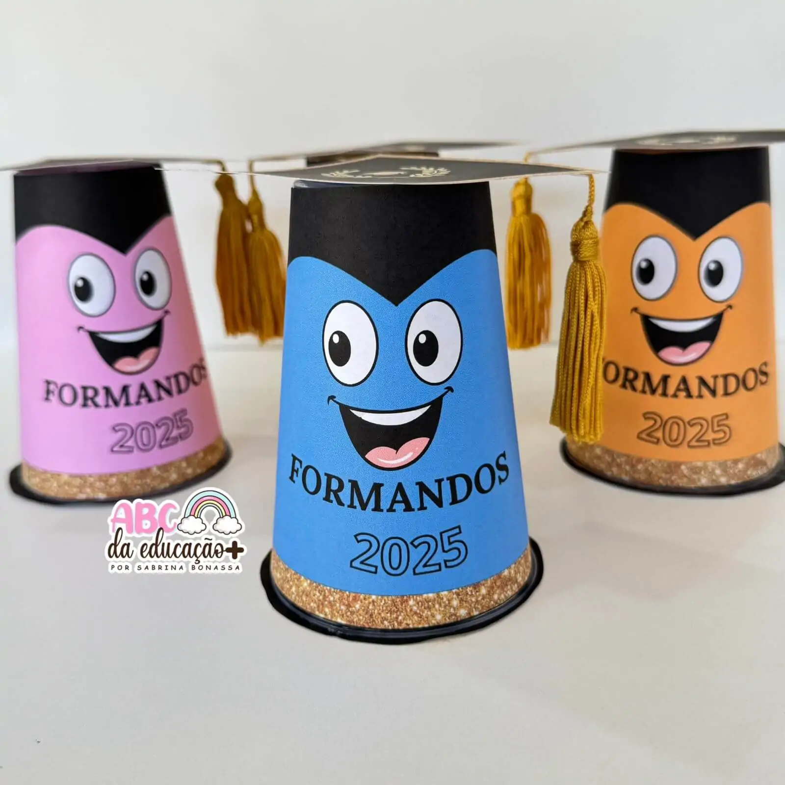 Copinho Capelo Divertido – Lembrancinha de Formatura Infantil - Imagem 4