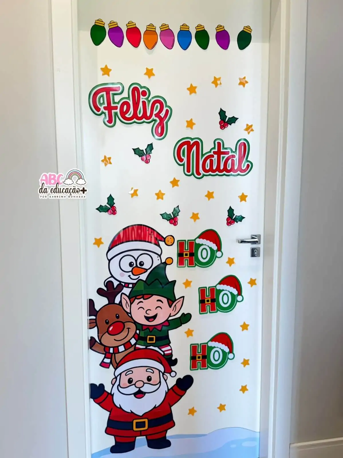 Painel de Porta Natal – Ho Ho Ho - Imagem 5
