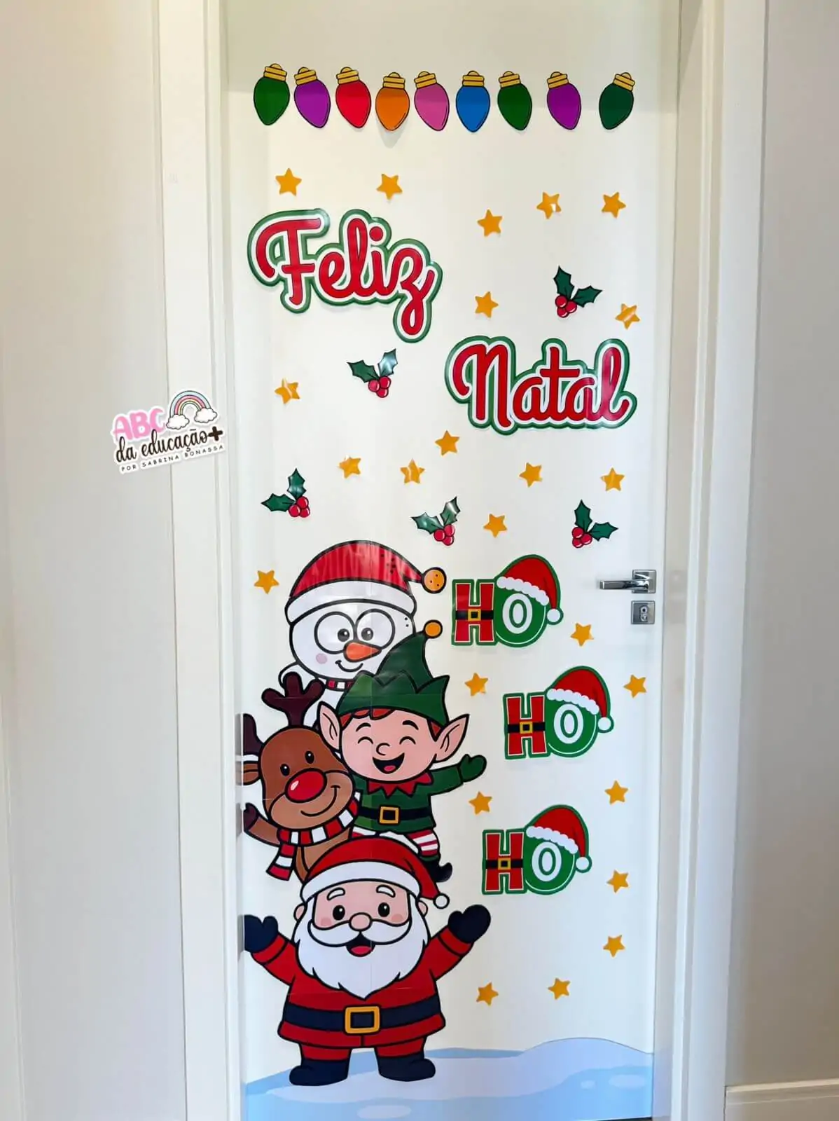 Painel de Porta Natal – Ho Ho Ho - Imagem 2