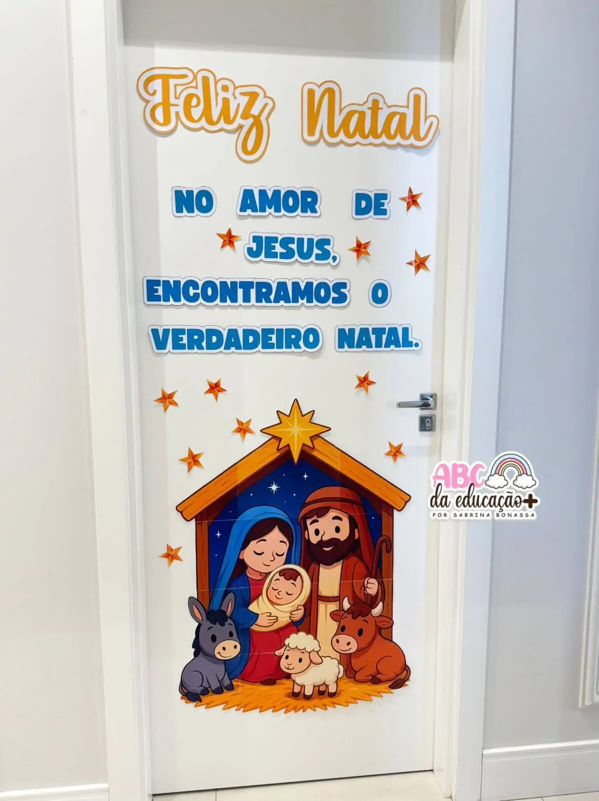 Painel de Porta Natal – O Verdadeiro Natal - Imagem 2