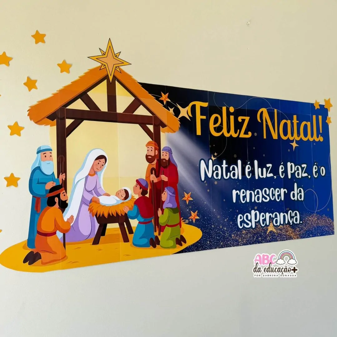 Painel Banner Natal Cristão