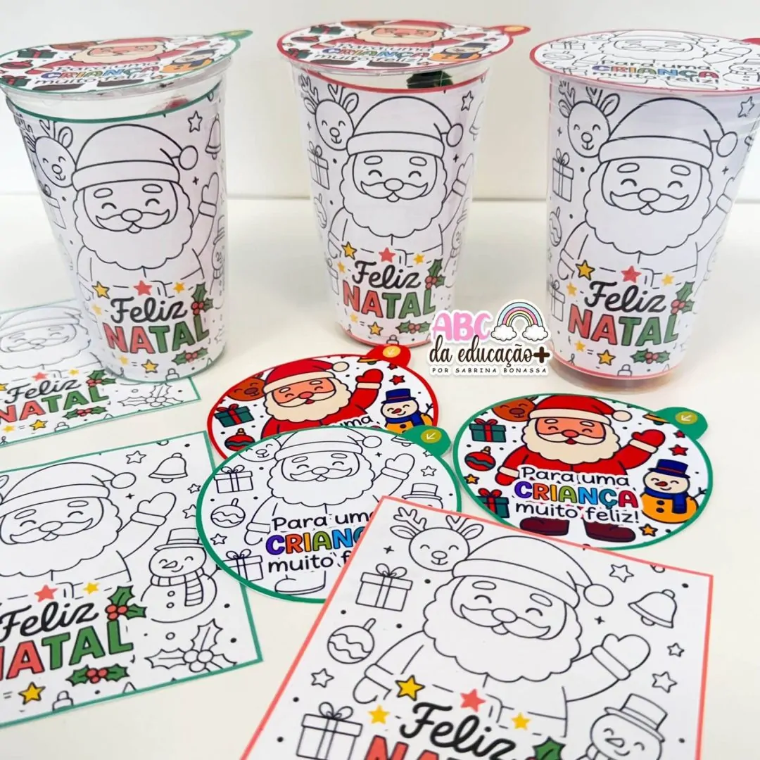 Copinho Lembrancinha Noel – Feliz Natal