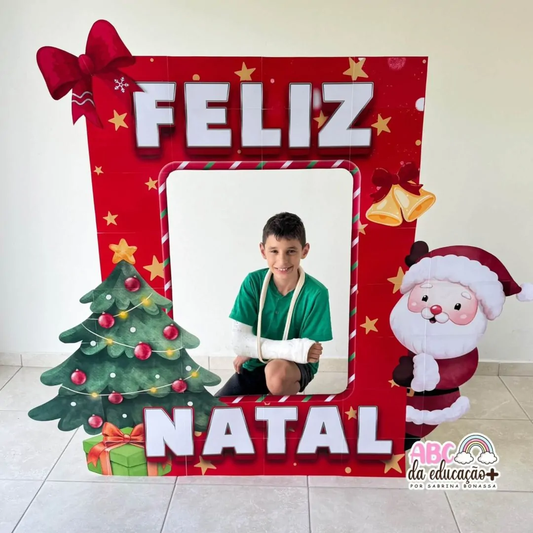 Moldura de Fotos Gigante – Natal Noel