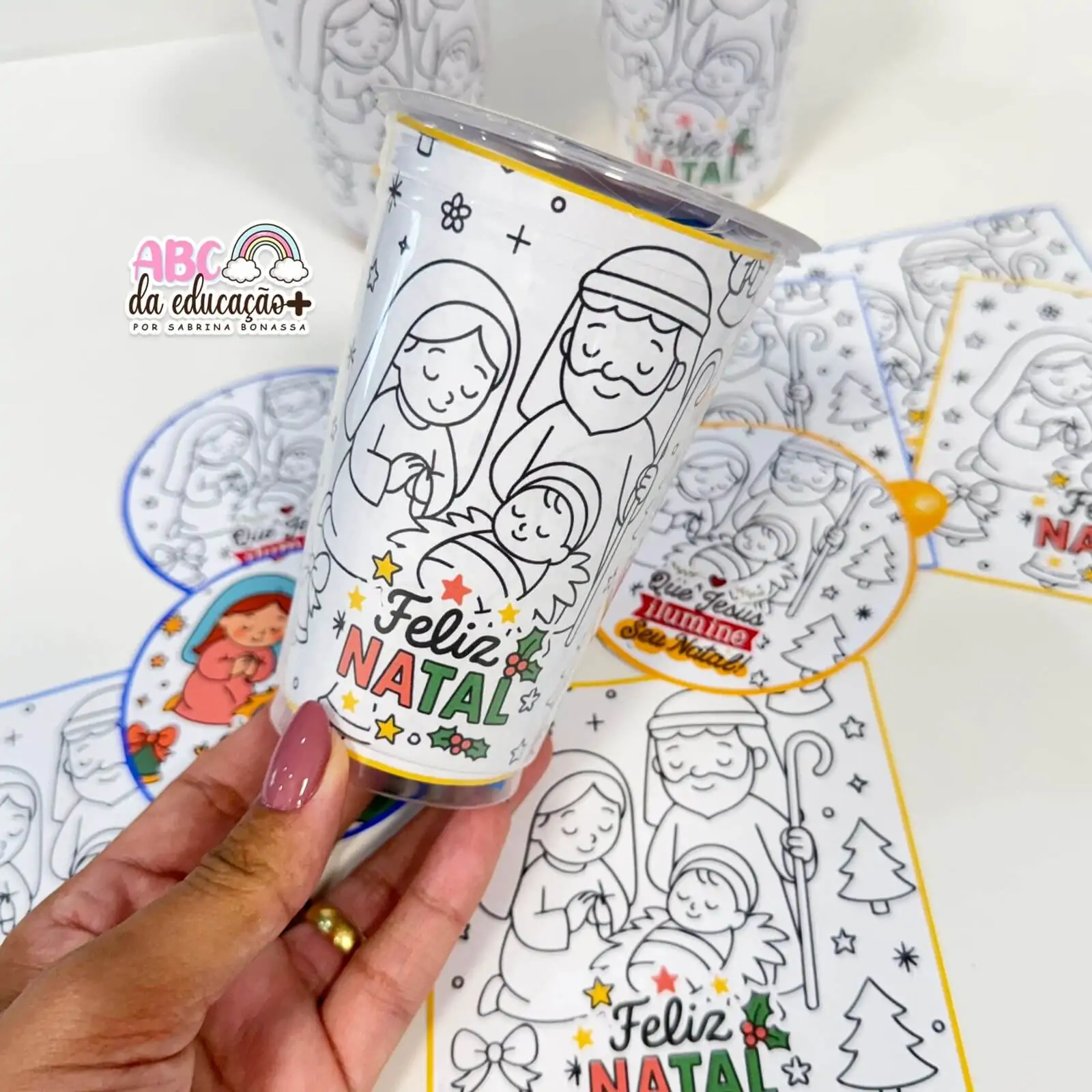 Copinho Lembrancinha Jesus Nasceu – Feliz Natal