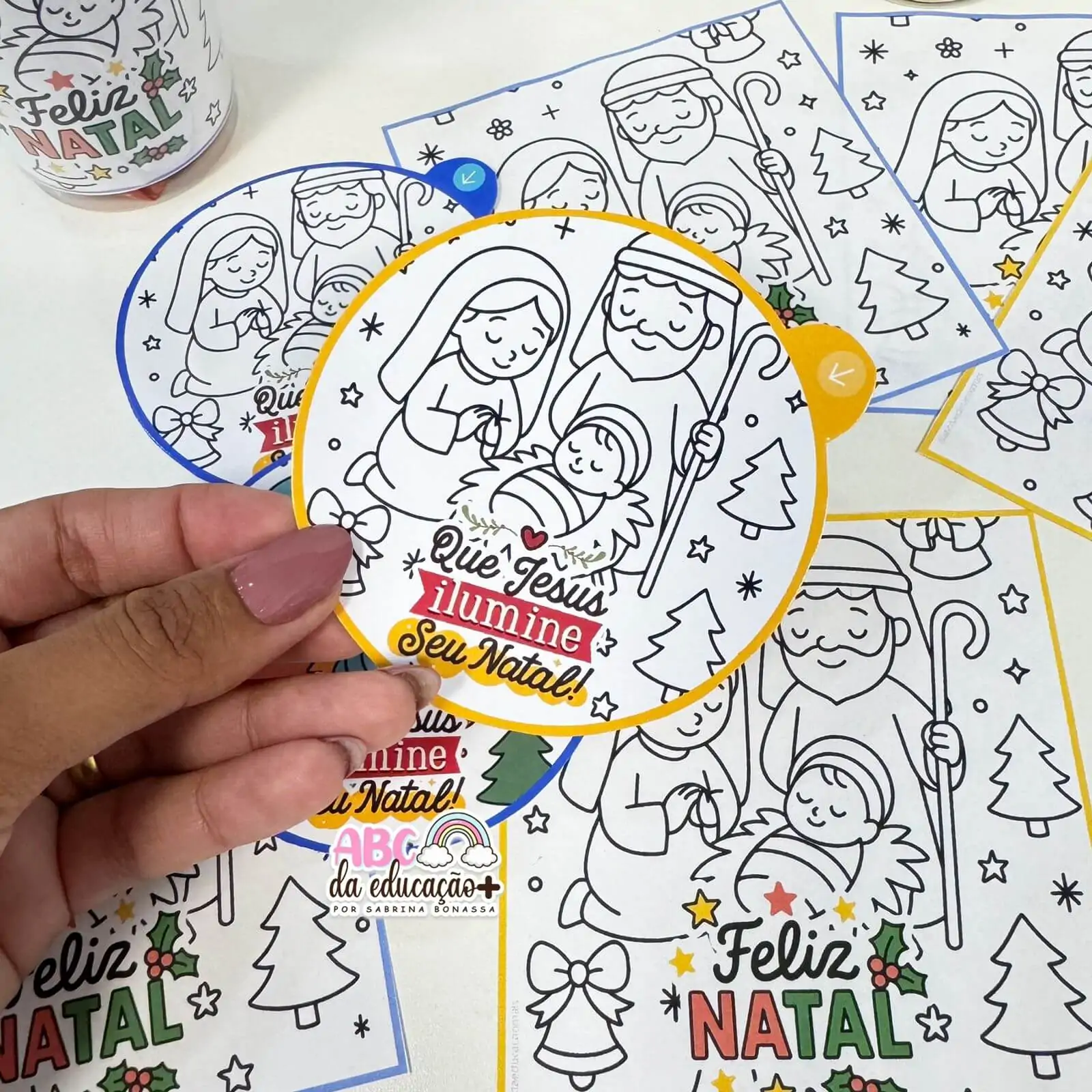 Copinho Lembrancinha Jesus Nasceu – Feliz Natal - Imagem 3