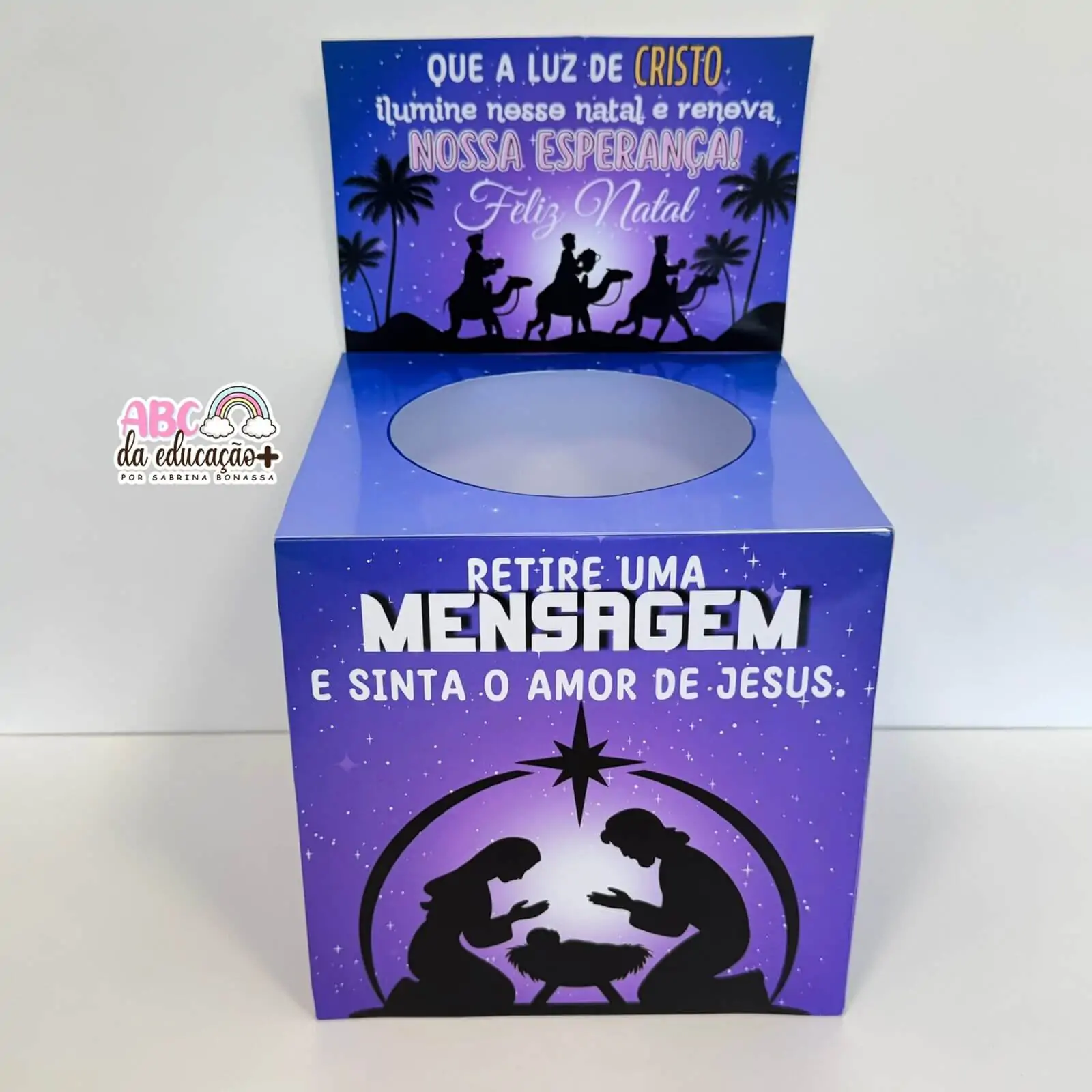 Caixa de Mensagens Natal Cristão - Imagem 6