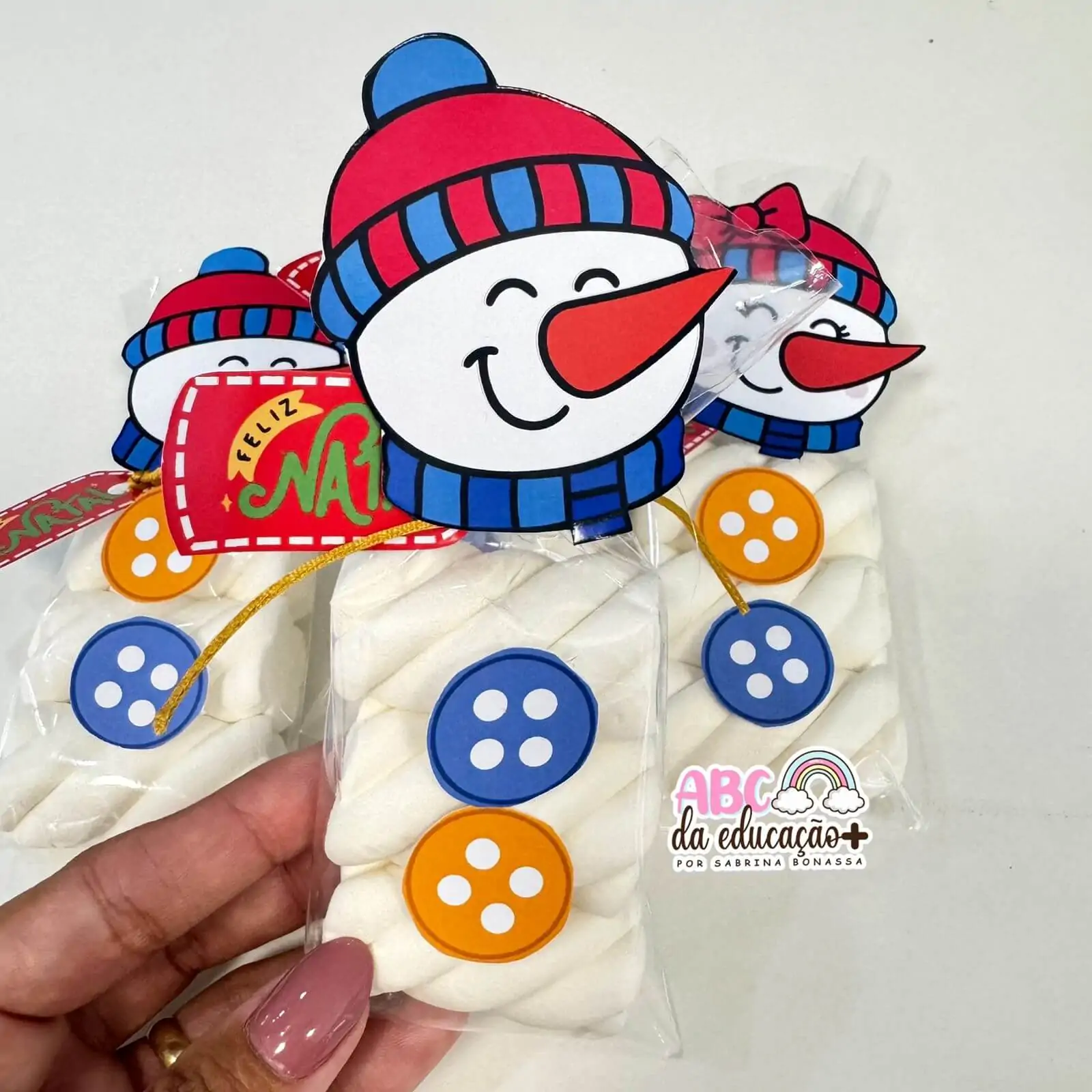 Lembrancinha de Natal Boneco de Neve - Imagem 4