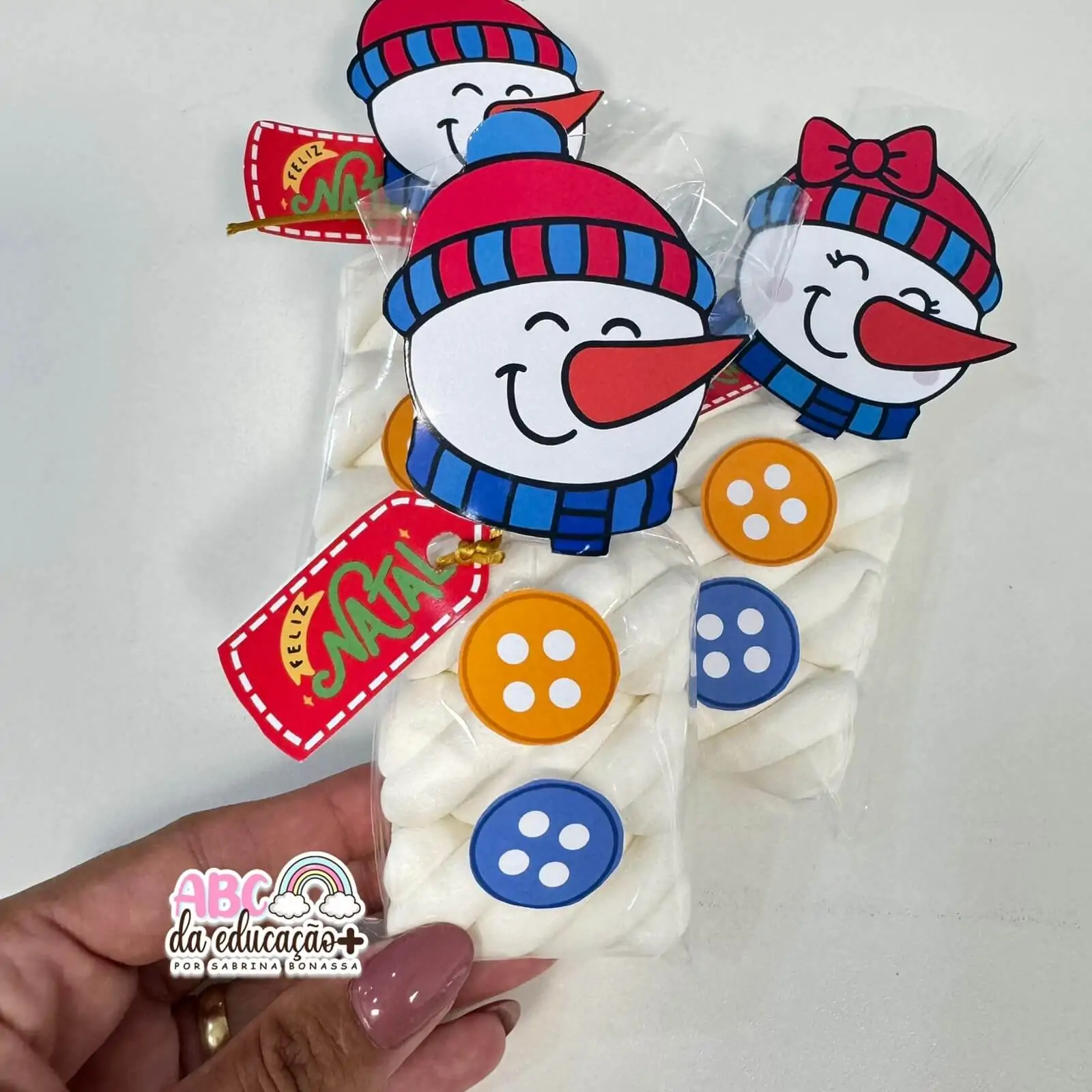 Lembrancinha de Natal Boneco de Neve - Imagem 2