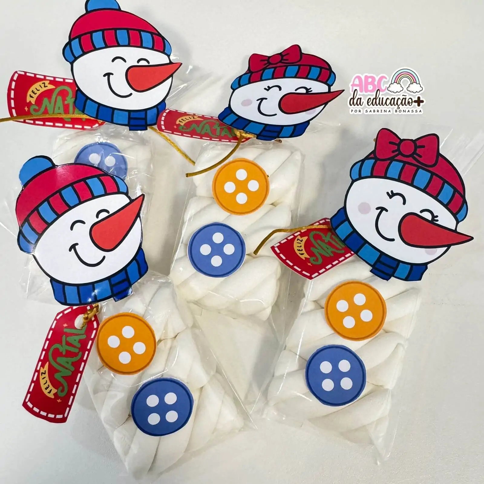 Lembrancinha de Natal Boneco de Neve - Imagem 5