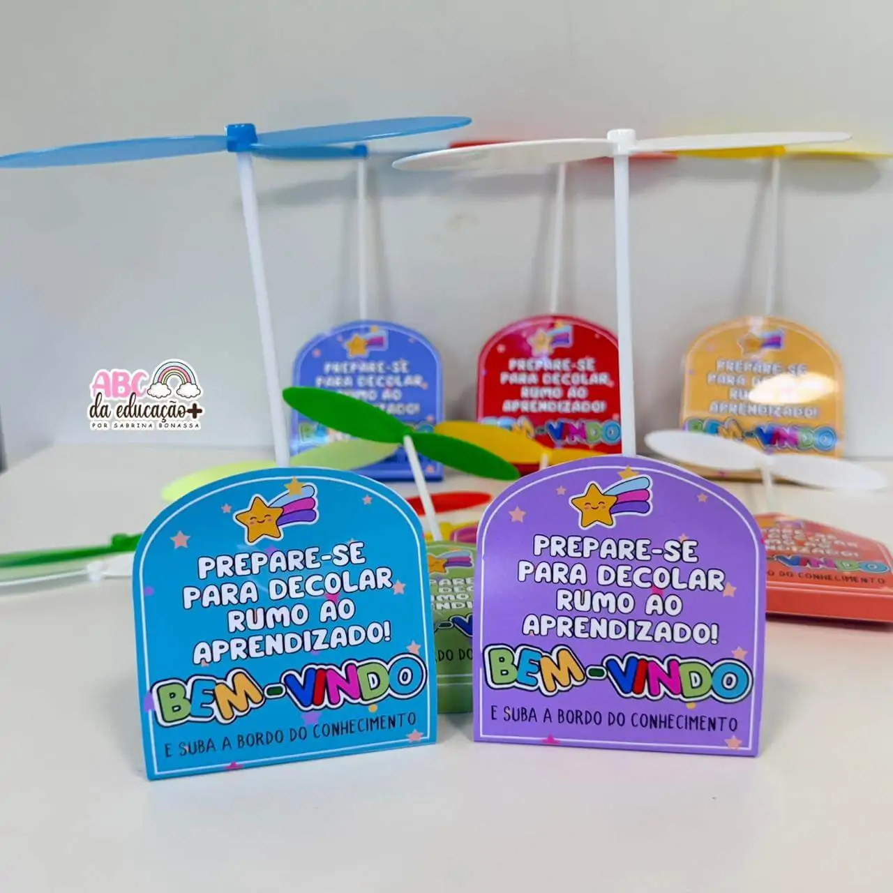 Lembrancinha Volta às Aulas – Pirulito Hélice