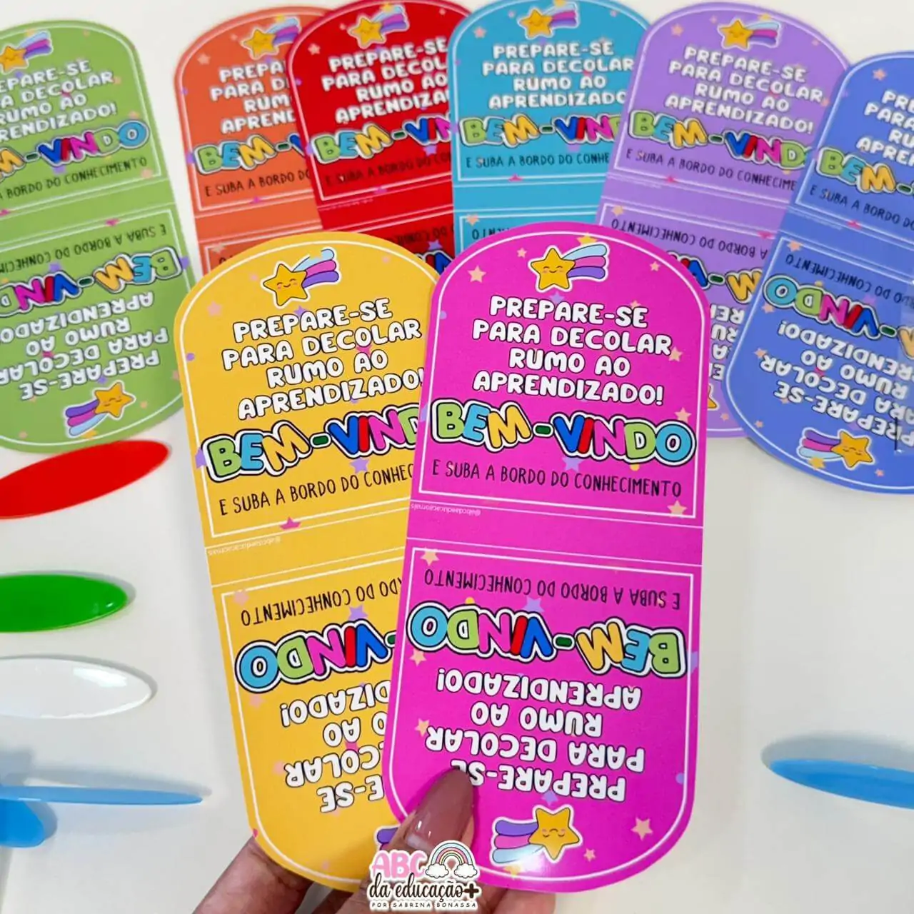 Lembrancinha Volta às Aulas – Pirulito Hélice - Imagem 8