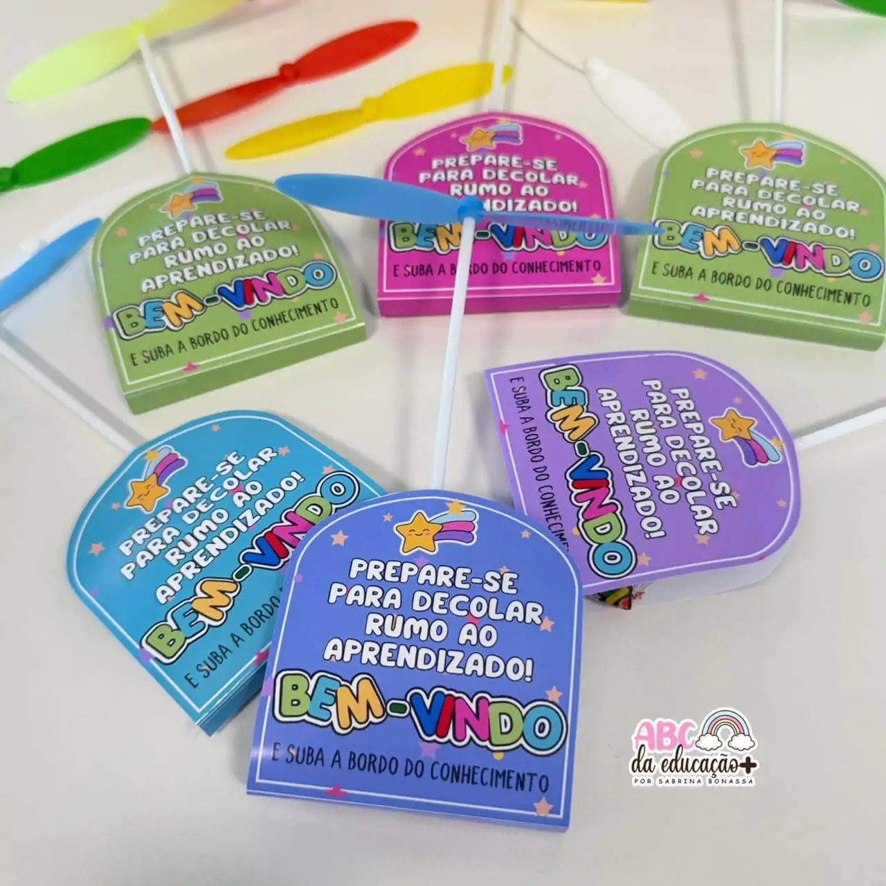 Lembrancinha Volta às Aulas – Pirulito Hélice - Imagem 7