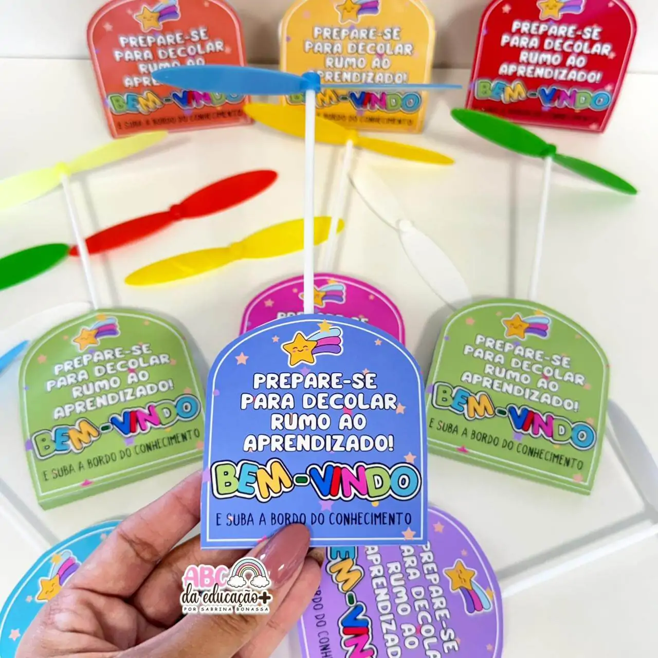 Lembrancinha Volta às Aulas – Pirulito Hélice - Imagem 6