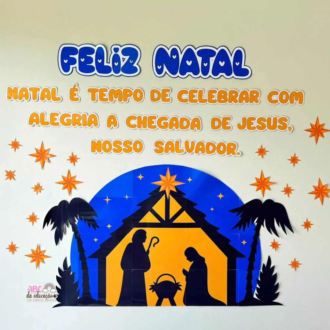 Painel de Natal – Nascimento de Jesus