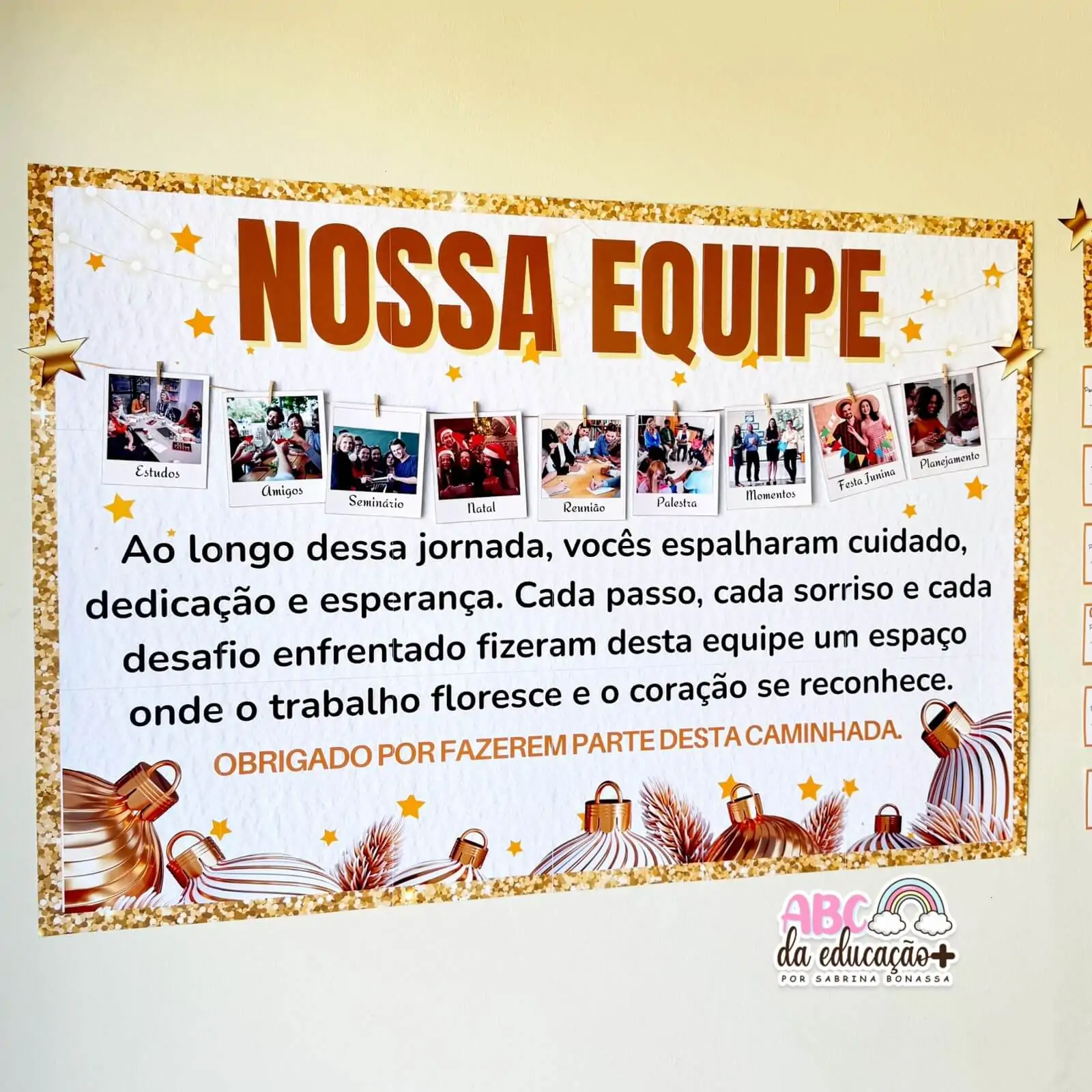 Painel Nossa Equipe – Confraternização e Agradecimento - Imagem 3