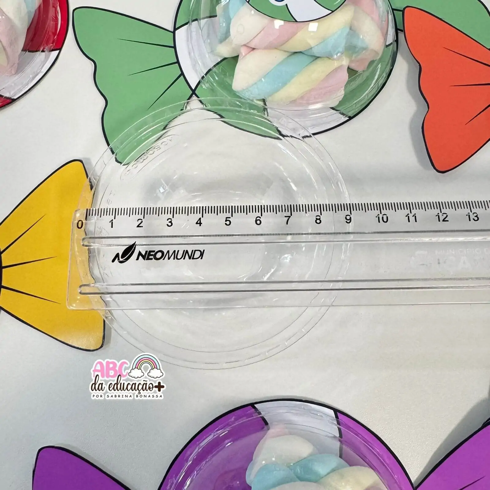 Lembrancinha Volta às Aulas – Balinha Pop com Tampa Bolha - Imagem 8