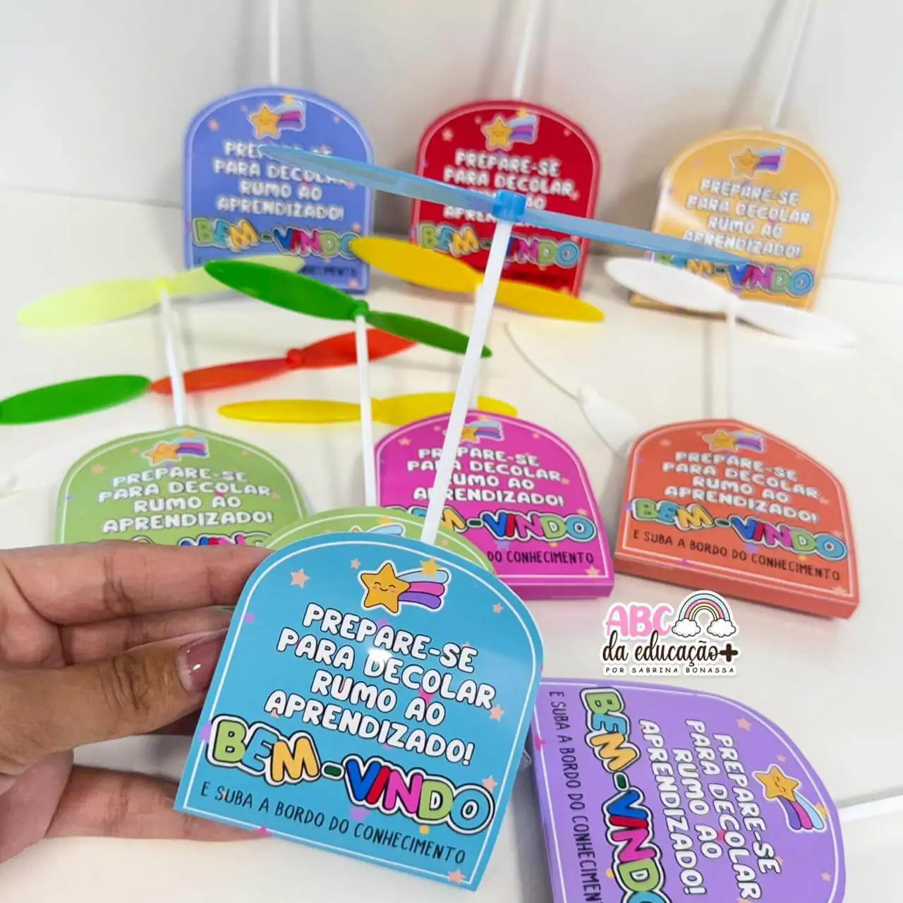 Lembrancinha Volta às Aulas – Pirulito Hélice - Imagem 3