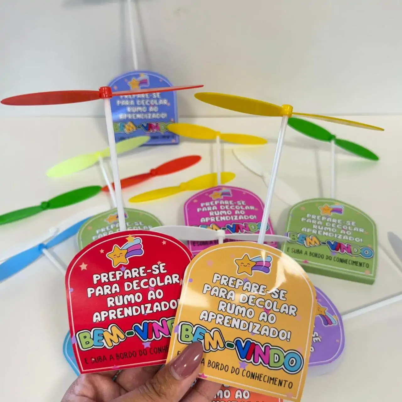 Lembrancinha Volta às Aulas – Pirulito Hélice - Imagem 10