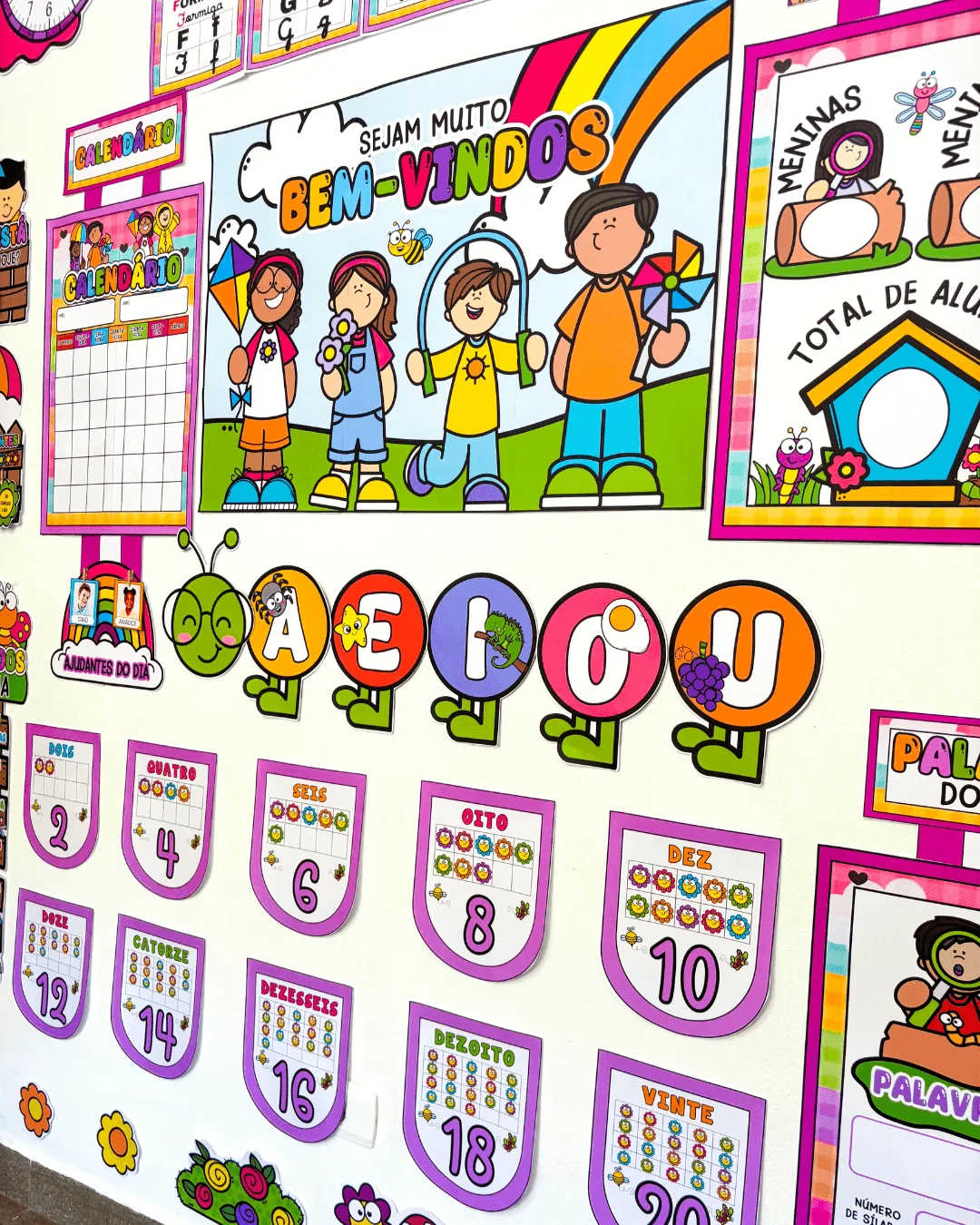 Kit Sala de Aula : Tema Jardim - Imagem 12