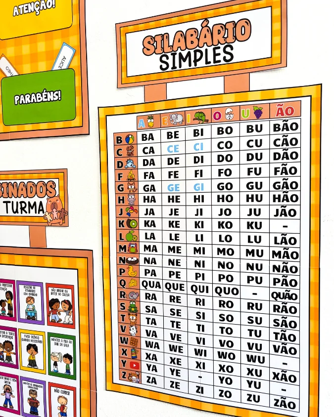 Kit Sala de Aula: Tema Capivara - Imagem 18