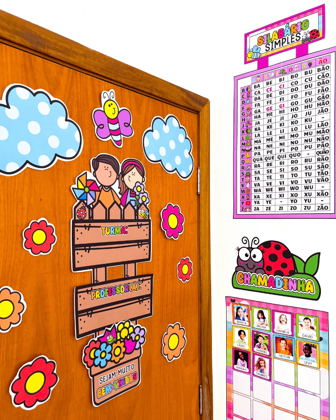 Kit Sala de Aula : Tema Jardim - Imagem 13