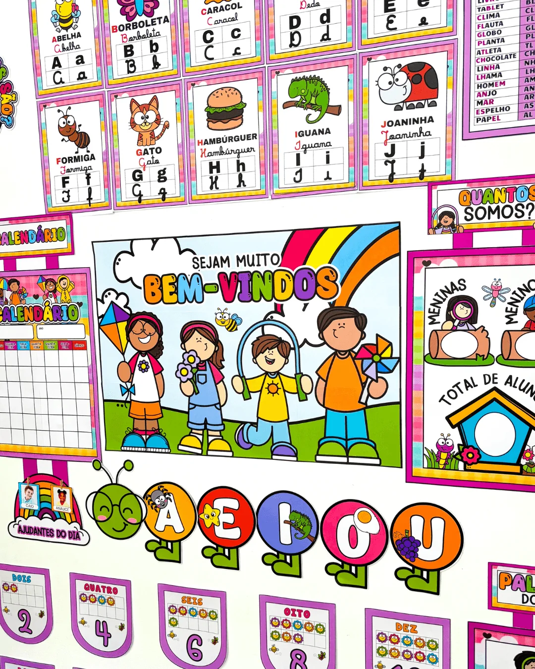 Kit Sala de Aula : Tema Jardim - Imagem 14