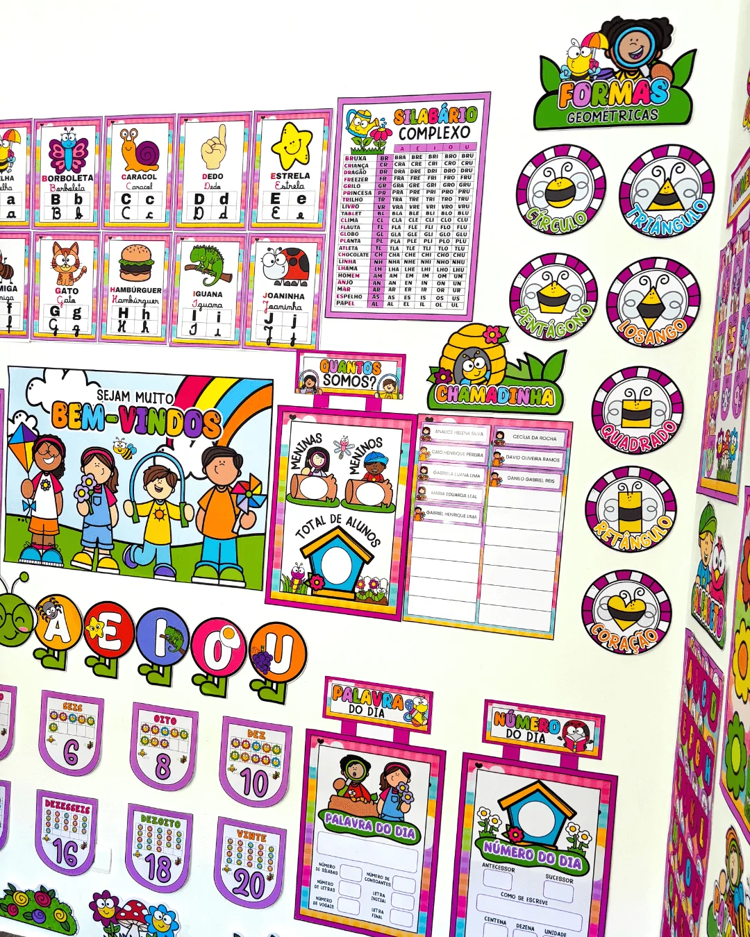 Kit Sala de Aula : Tema Jardim - Imagem 4