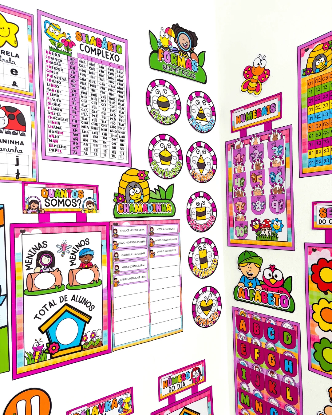 Kit Sala de Aula : Tema Jardim - Imagem 15