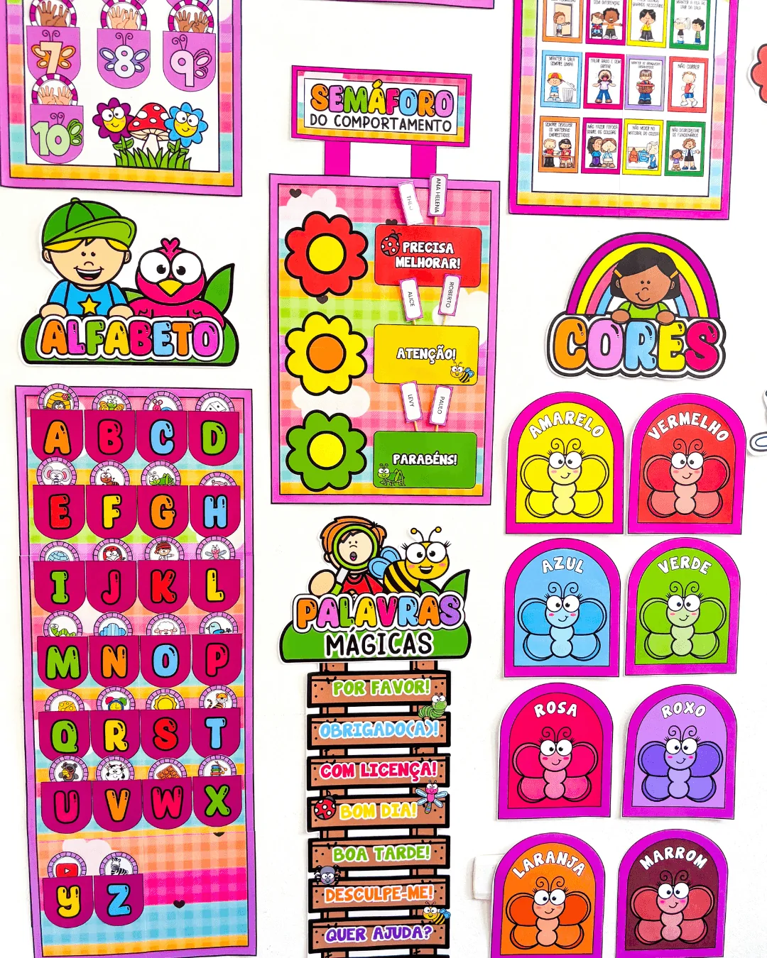 Kit Sala de Aula : Tema Jardim - Imagem 16