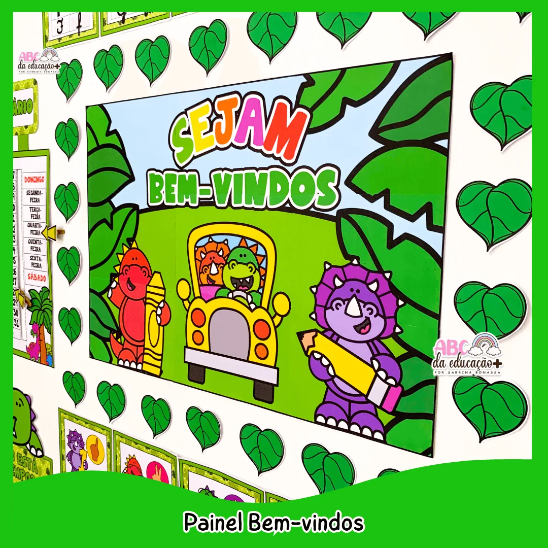 Kit Sala de Aula : Tema Dinossauros - Imagem 15