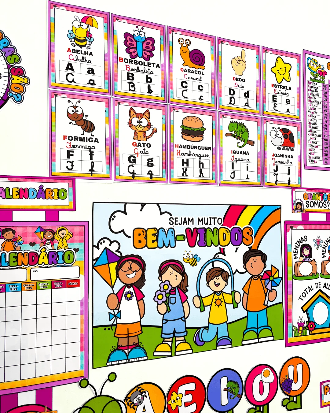 Kit Sala de Aula : Tema Jardim - Imagem 2