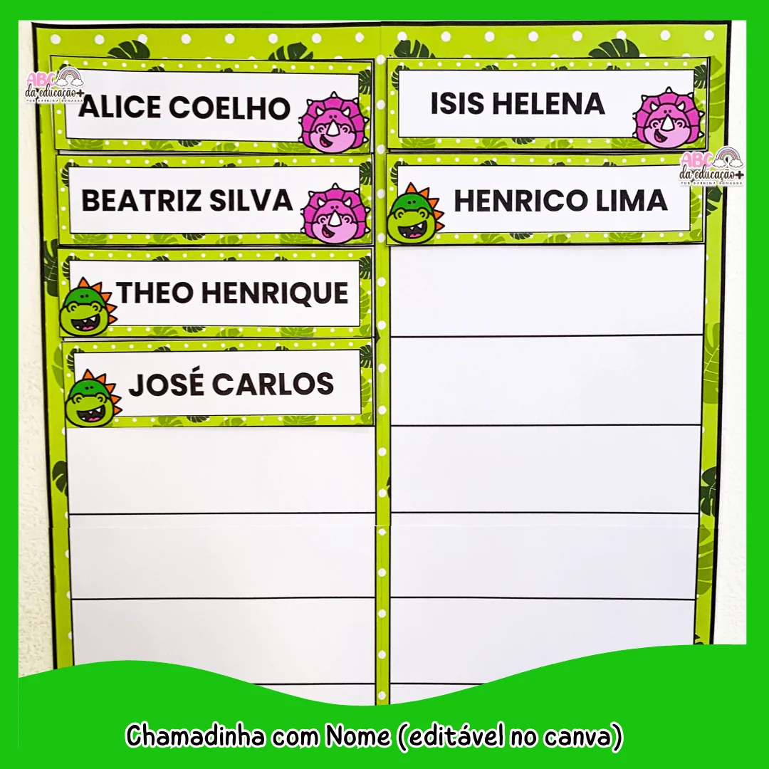 Kit Sala de Aula : Tema Dinossauros - Imagem 5