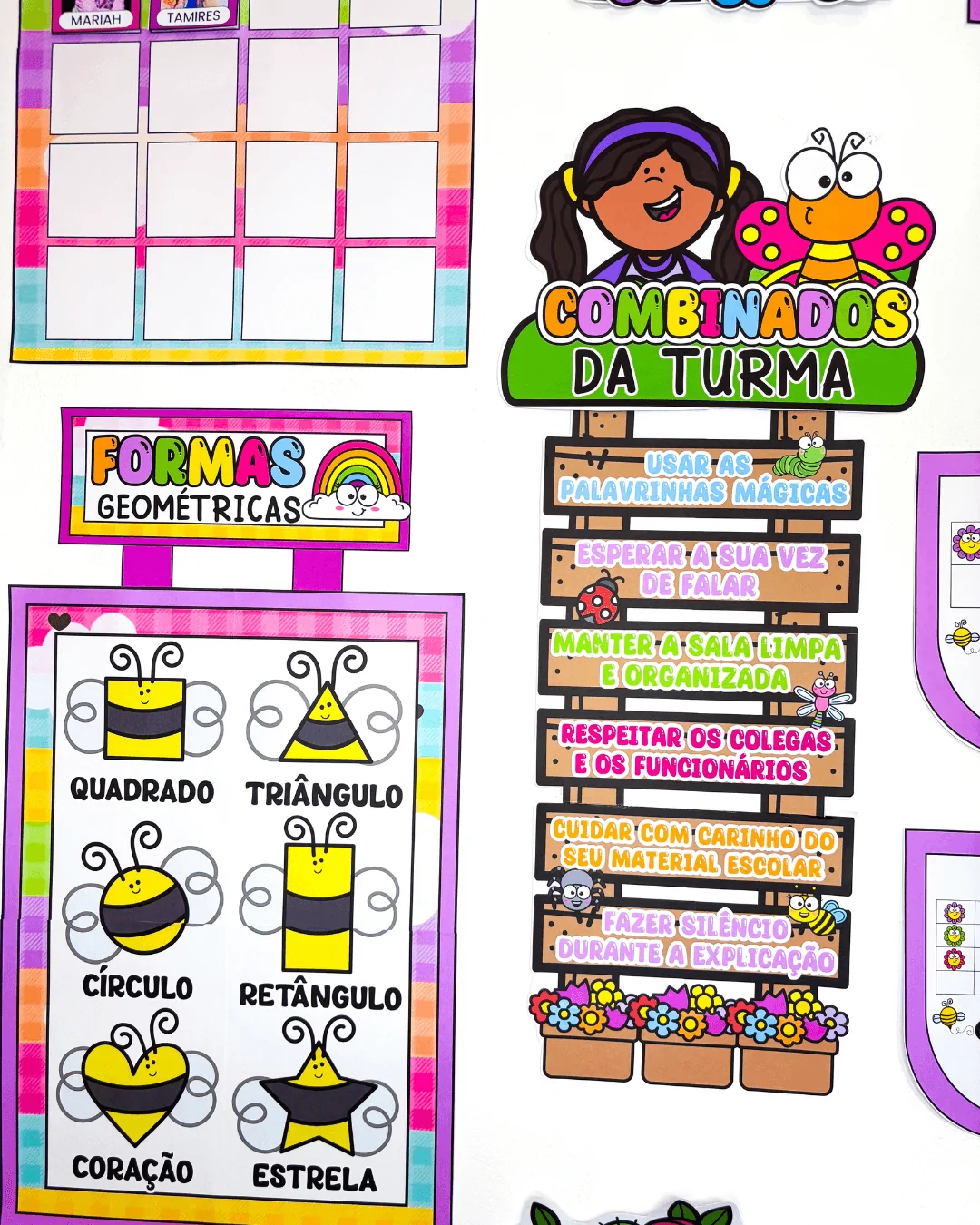 Kit Sala de Aula : Tema Jardim - Imagem 11