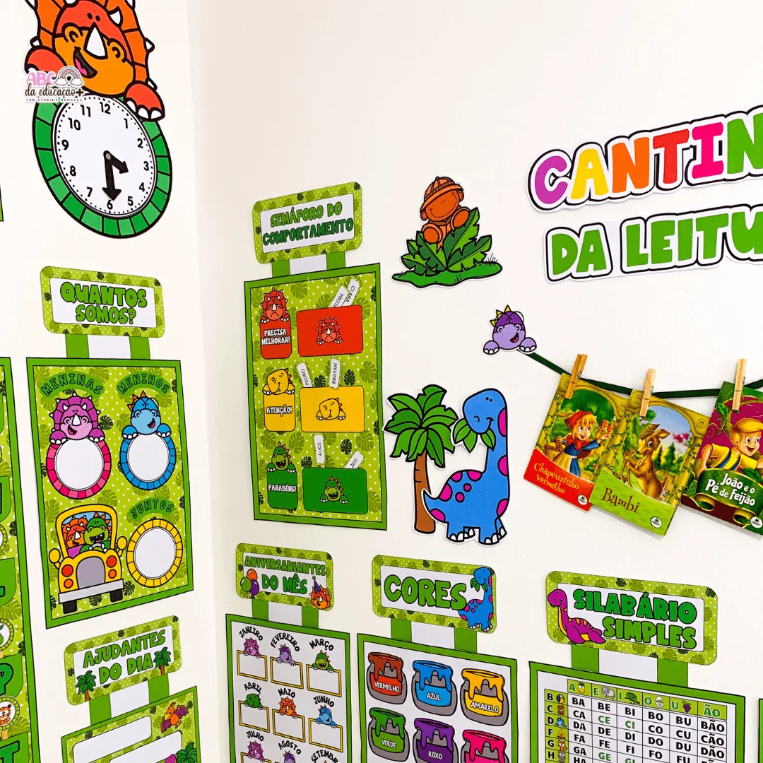 Kit Sala de Aula : Tema Dinossauros - Imagem 3
