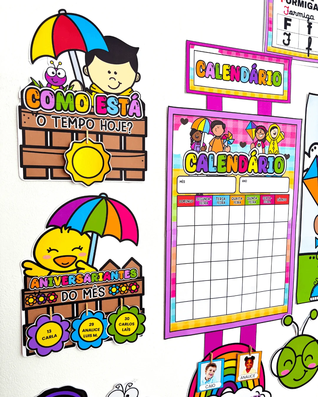 Kit Sala de Aula : Tema Jardim - Imagem 5