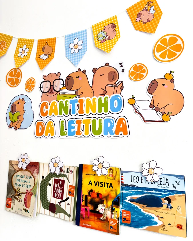 Kit Sala de Aula: Tema Capivara - Imagem 16
