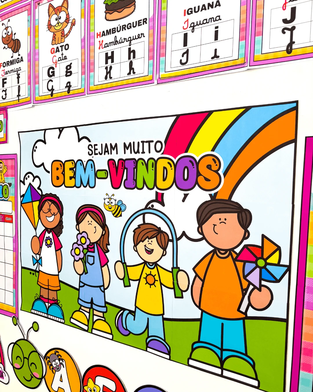 Kit Sala de Aula : Tema Jardim - Imagem 3