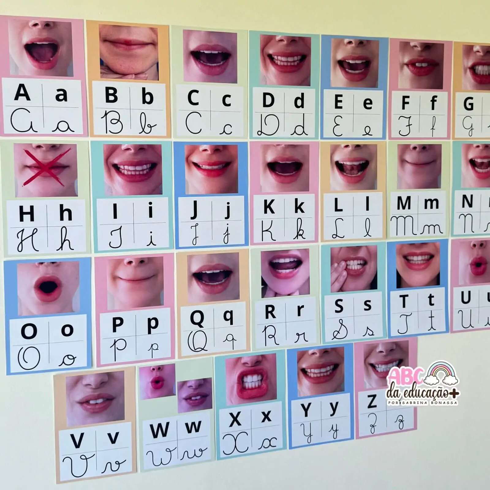 Alfabeto Fônico Visual – (A a Z)
