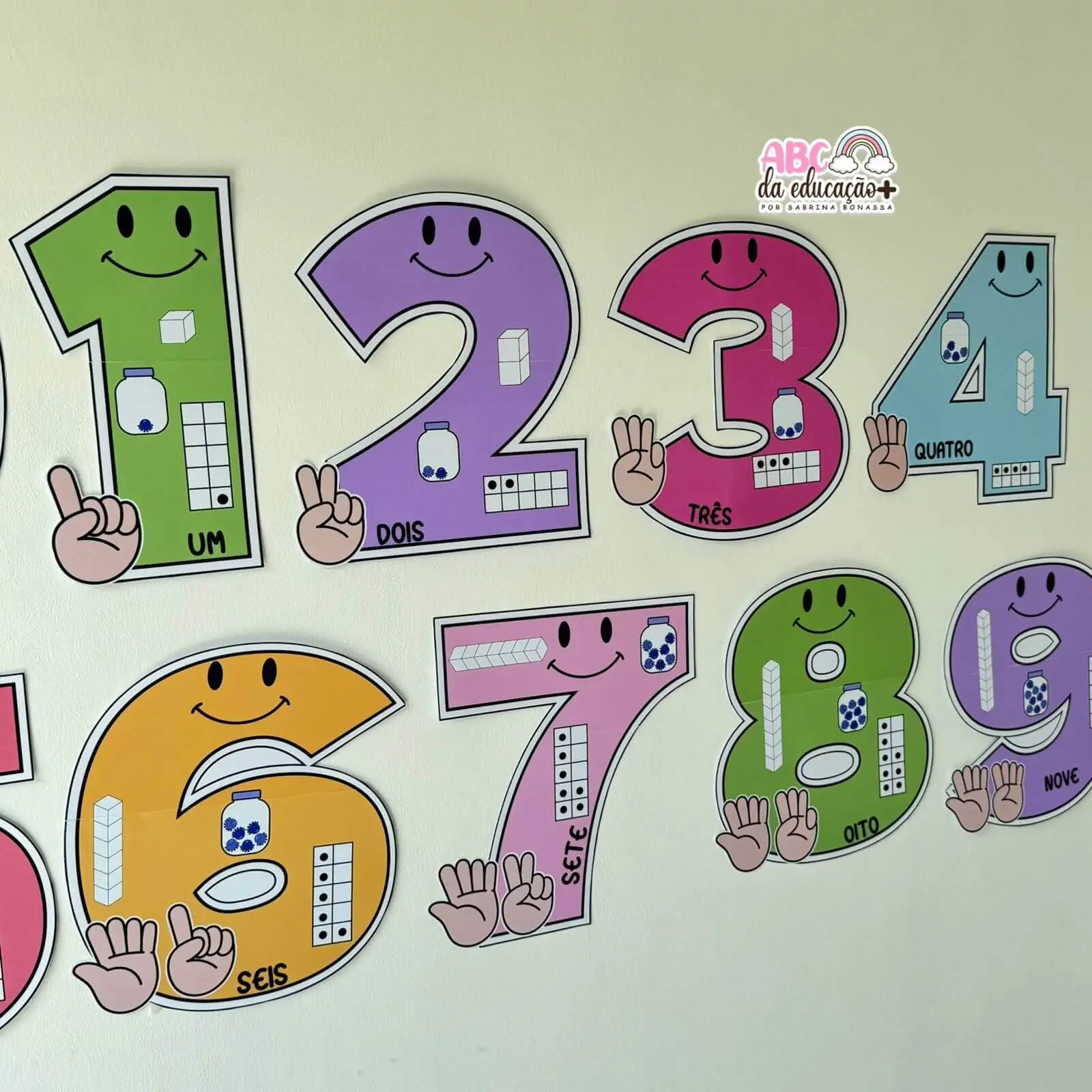Números Lúdicos Infantis – 0 a 9 - Imagem 7