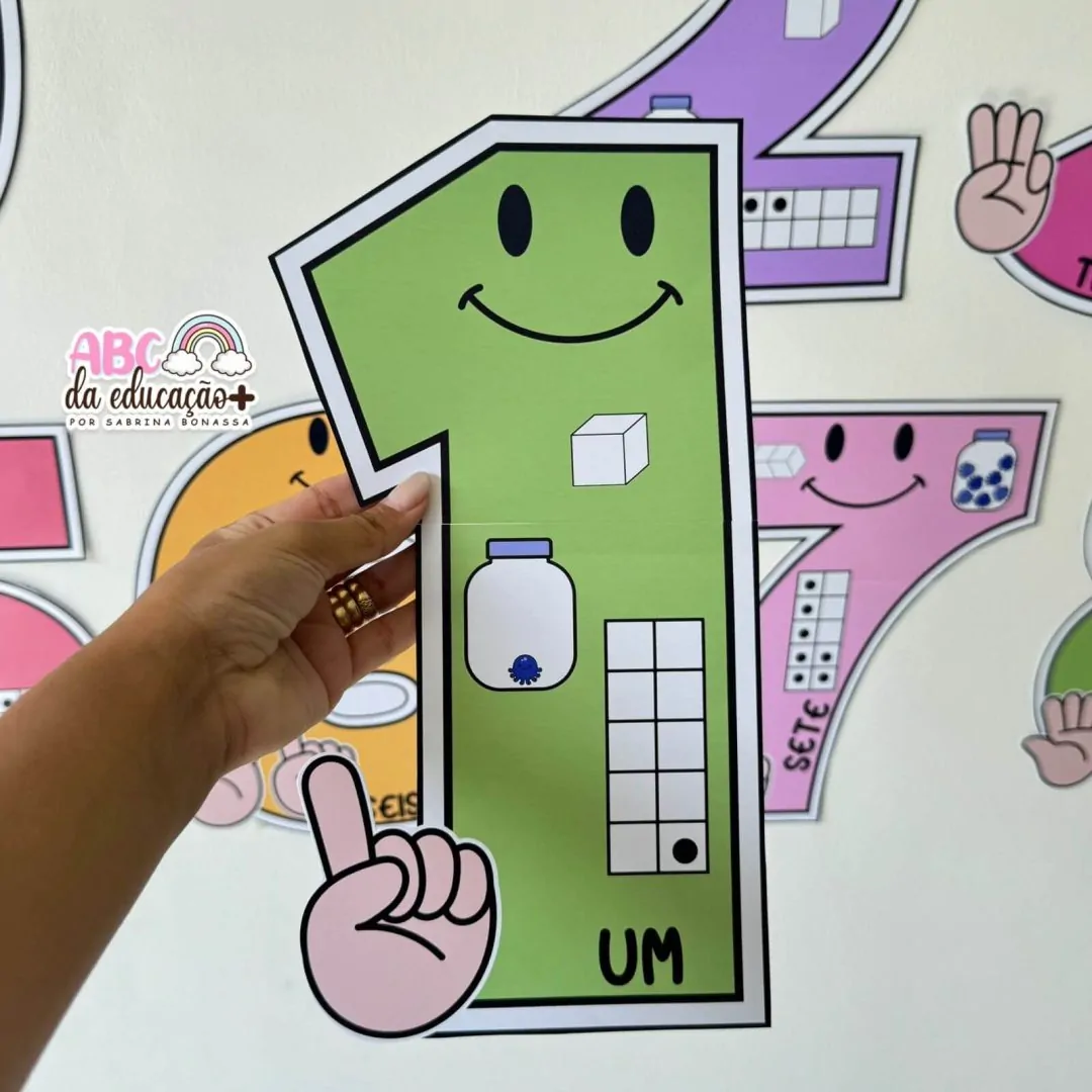Números Lúdicos Infantis – 0 a 9