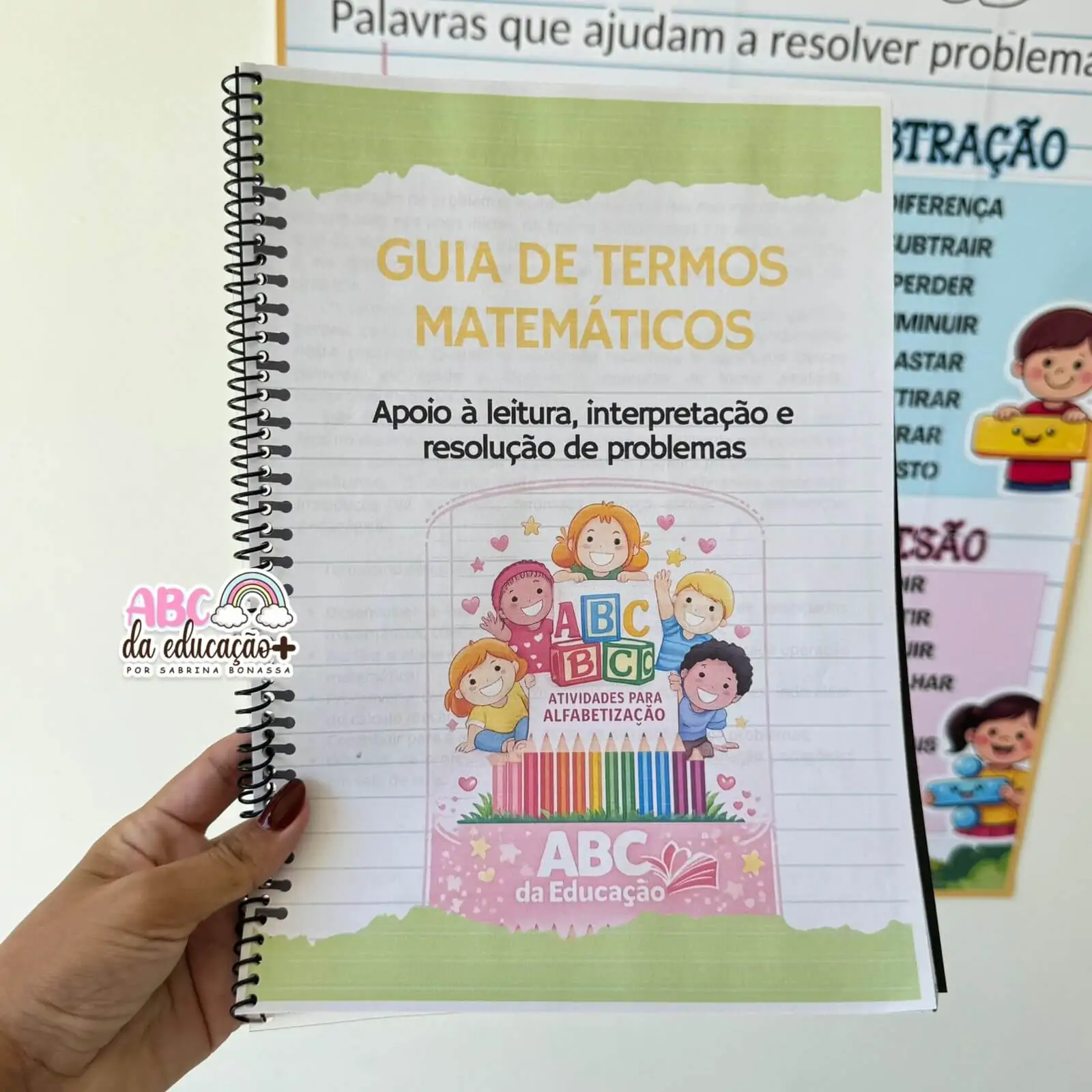 Termos Matemáticos – Banner Didático + Apostila de Apoio (1º ao 5º ano) - Imagem 3