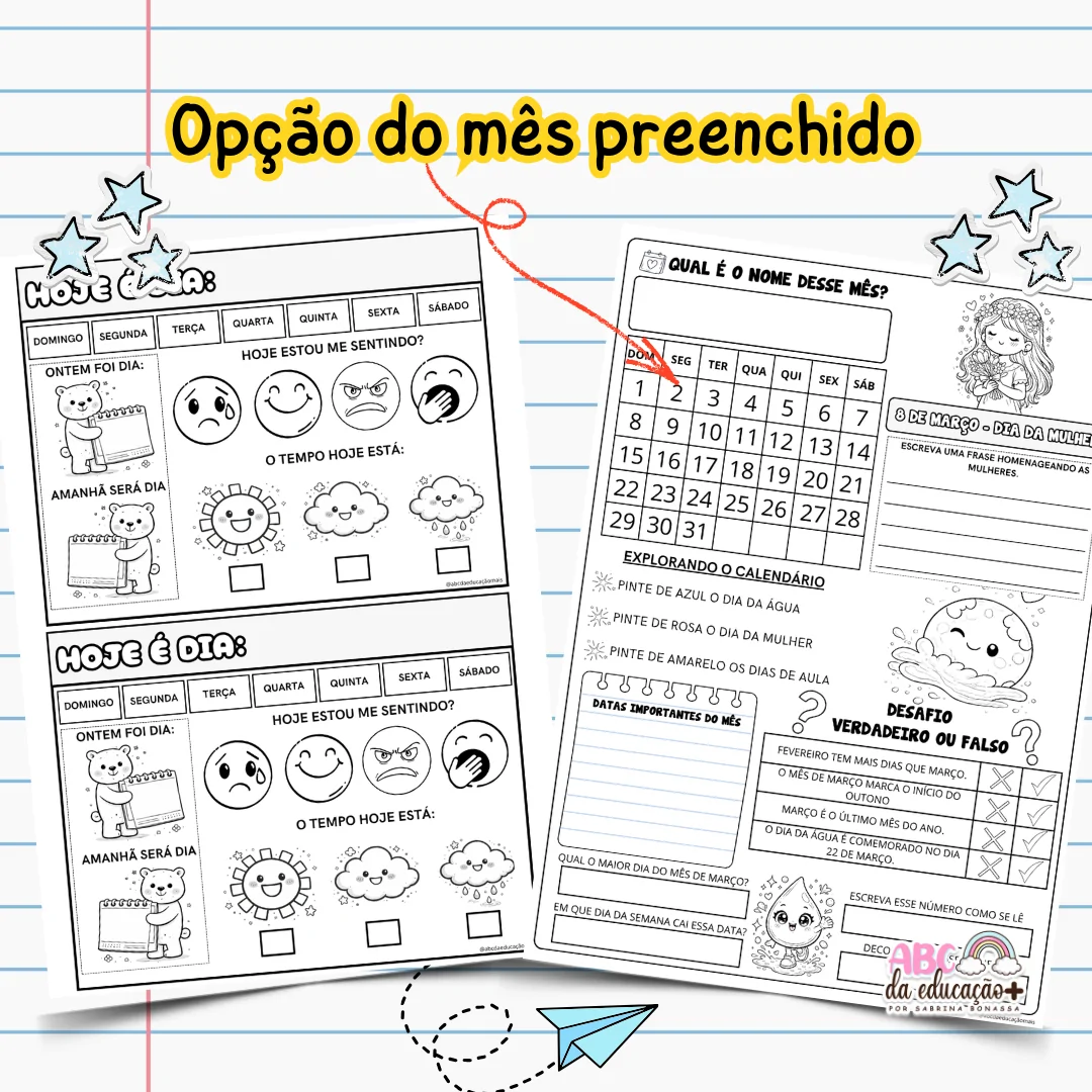 Explorando o Calendário – Março 2026 - Imagem 3