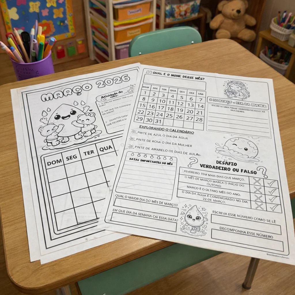 Explorando o Calendário – Março 2026 - Imagem 4