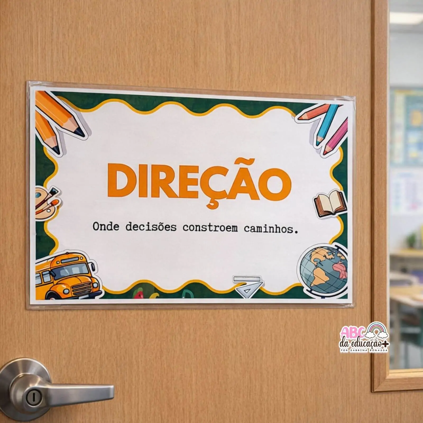 Plaquinhas de Identificação para Ambientes Escolares – Editável - Imagem 3